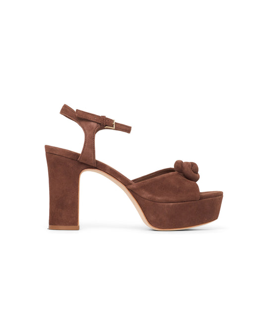 Arianna Suede Platform Sandal