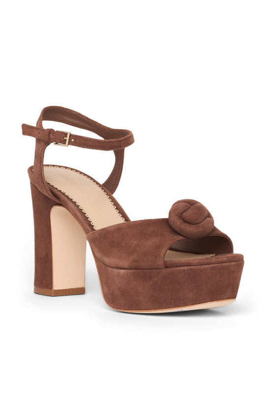 Arianna Suede Platform Sandal