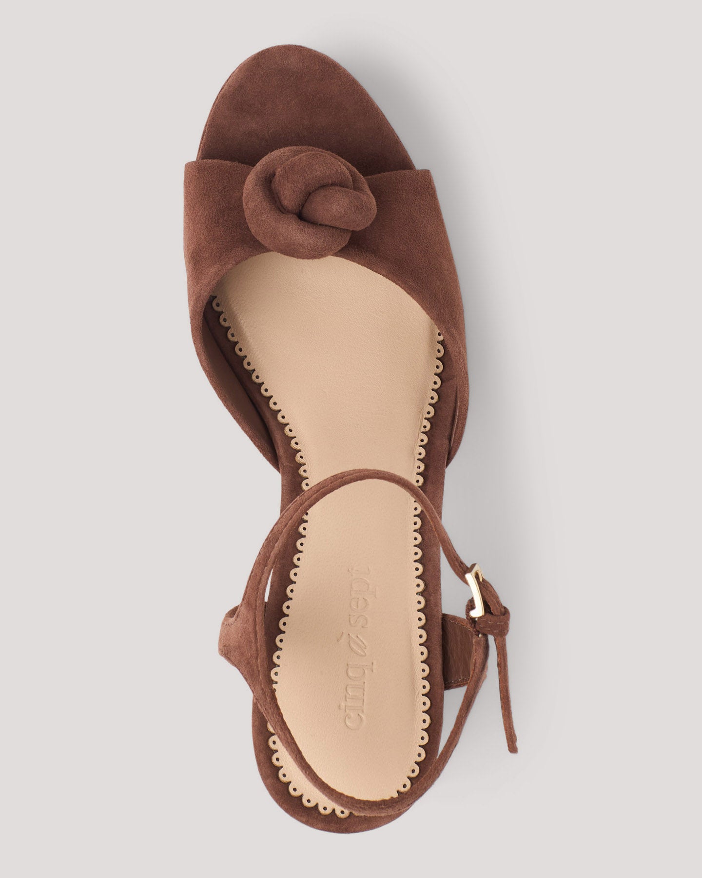 Arianna Suede Platform Sandal