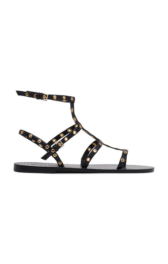 Ariella Strappy Grommet Sandal