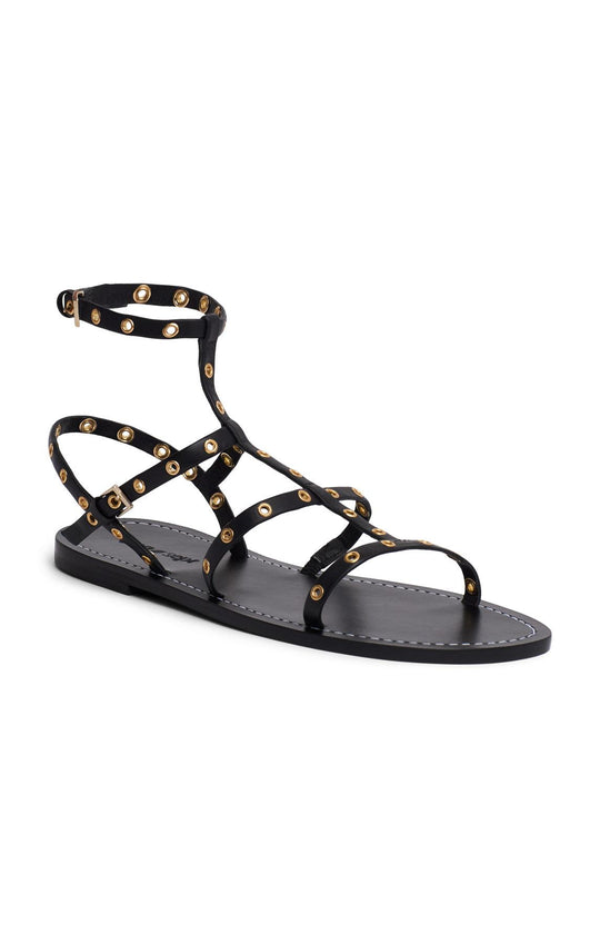 Ariella Strappy Grommet Sandal