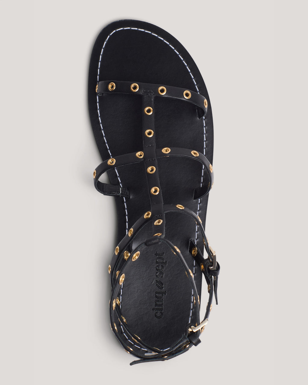 Ariella Strappy Grommet Sandal