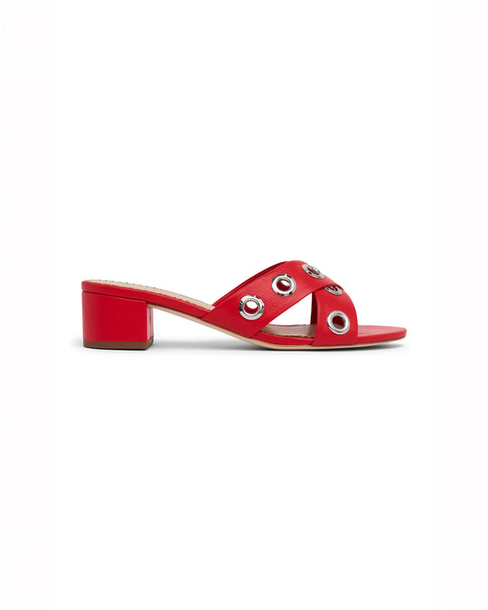 Maya Criss Cross Grommets Sandal