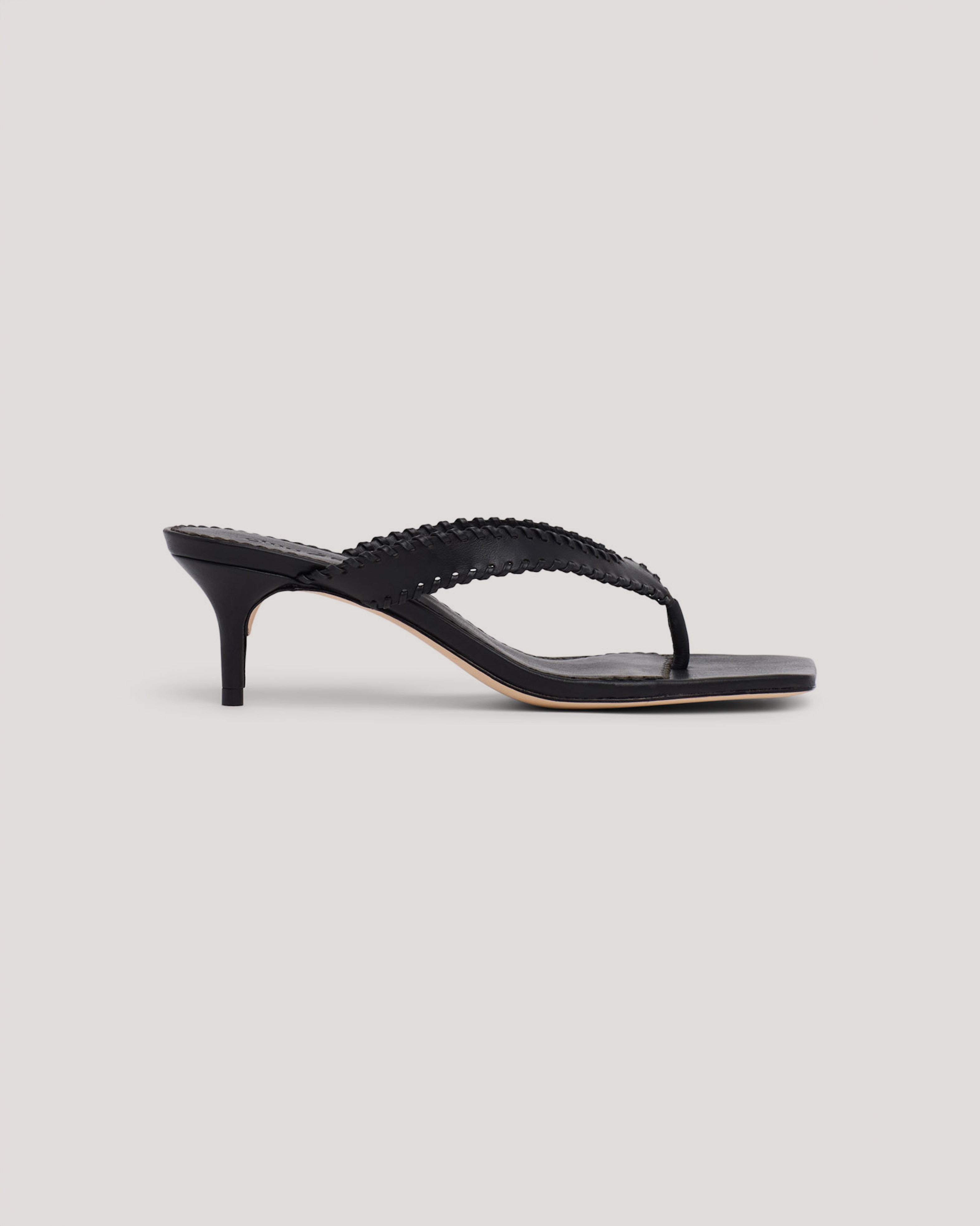 Frankie Kitten Heel Sandal