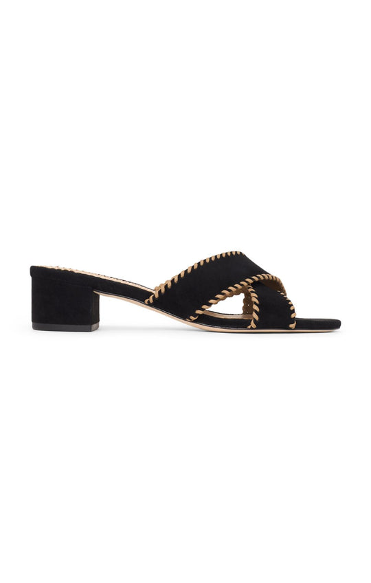 Amanda Criss Cross Suede Sandal