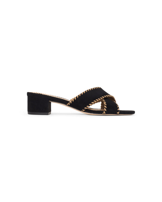 Amanda Criss Cross Suede Sandal