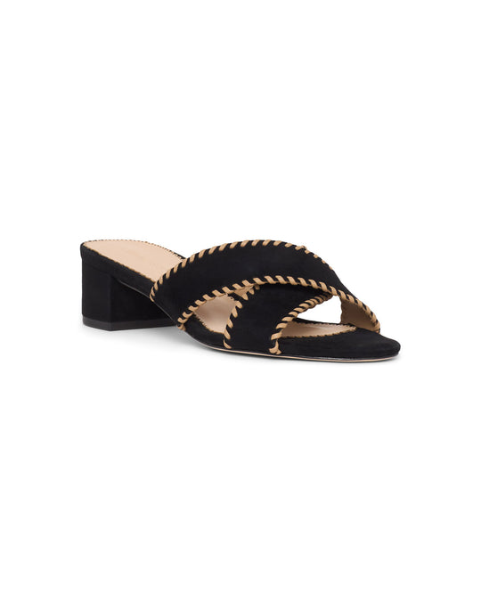Amanda Criss Cross Suede Sandal
