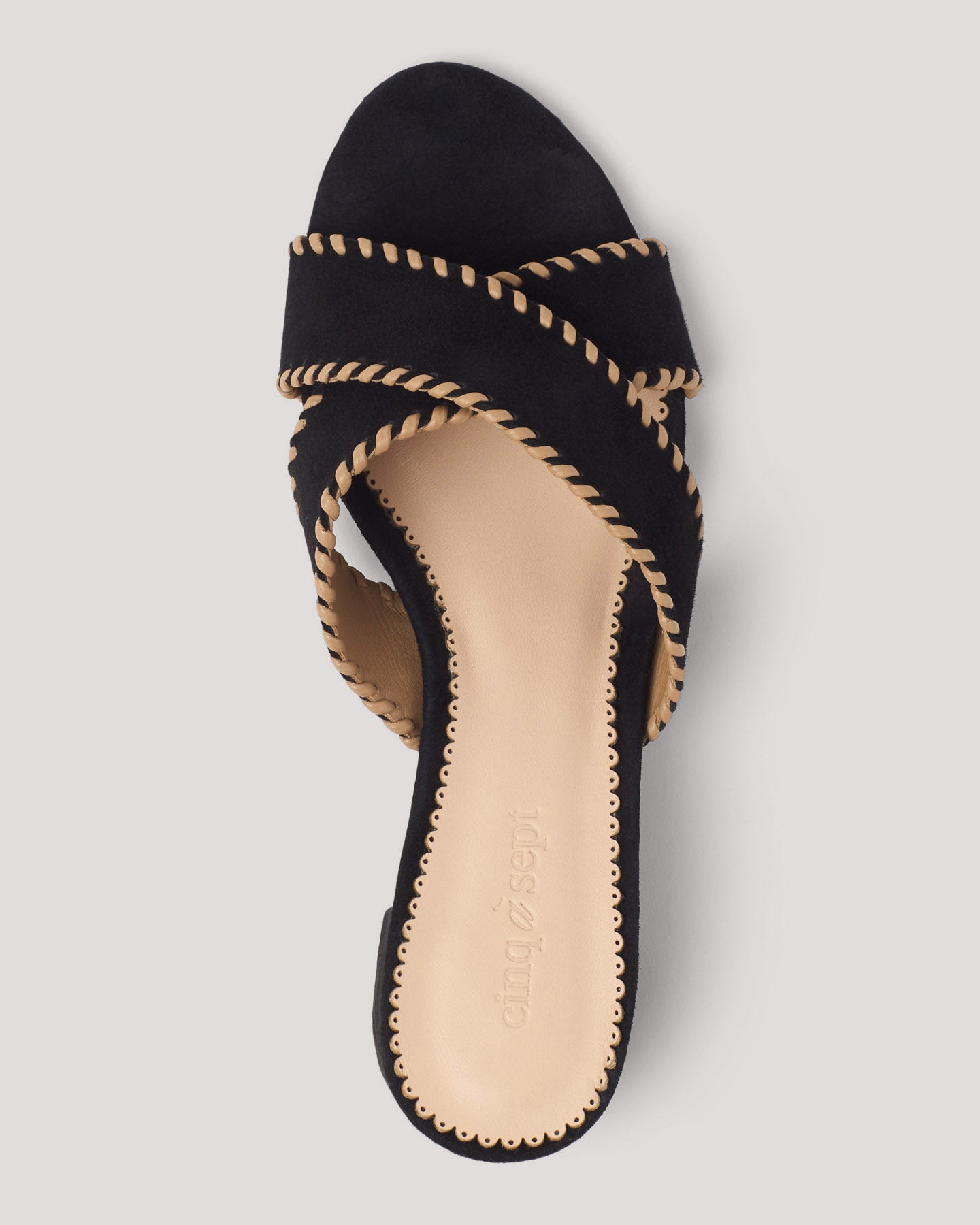 Amanda Criss Cross Suede Sandal