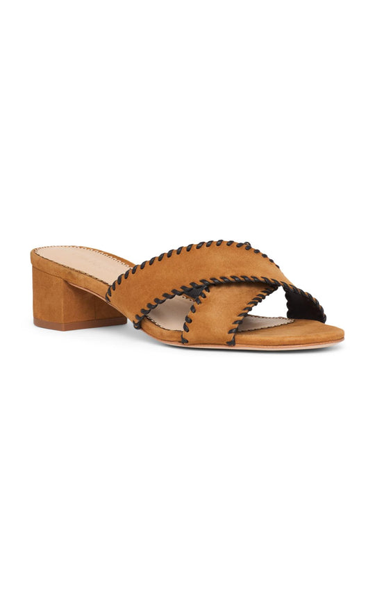 Amanda Criss Cross Suede Sandal
