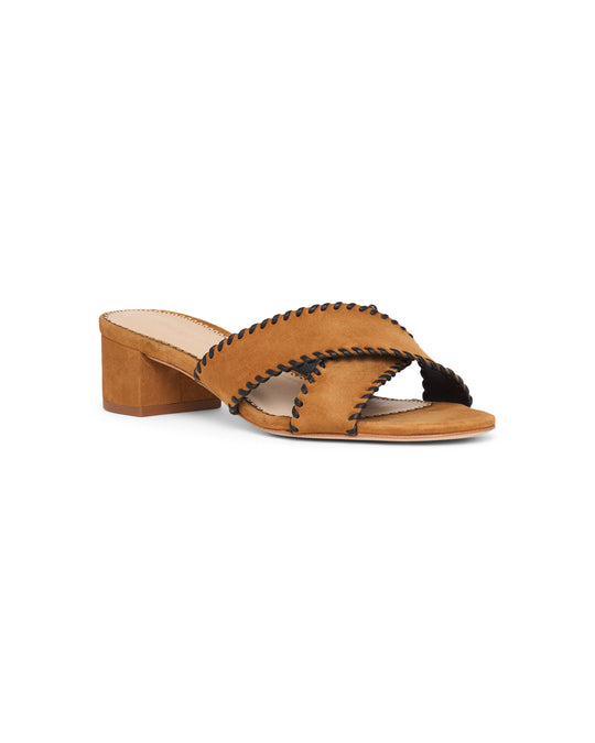 Amanda Criss Cross Suede Sandal