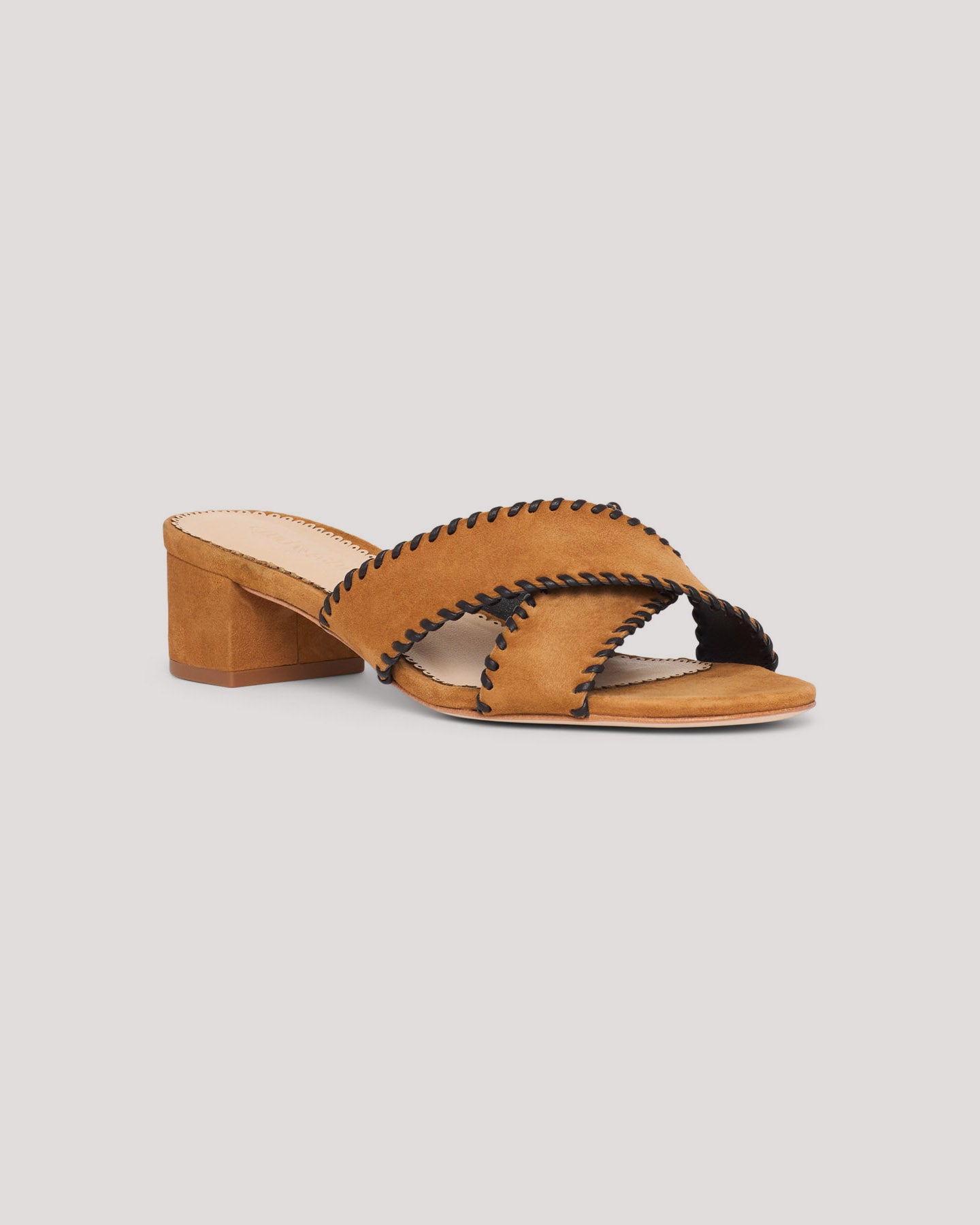 Amanda Criss Cross Suede Sandal