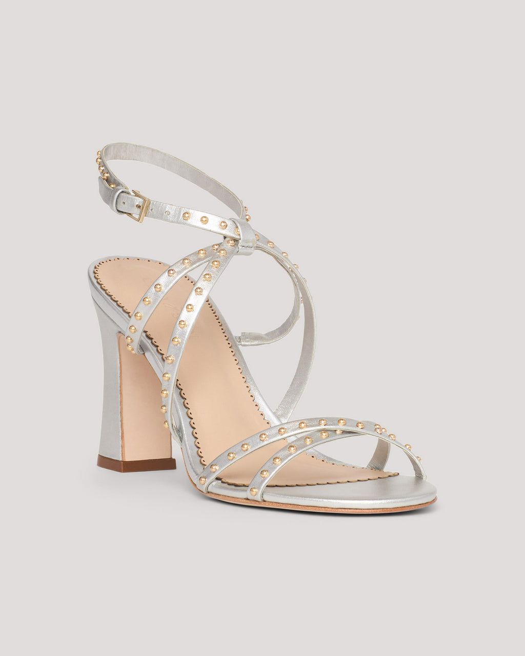 Blair Studded Metallic Sandal