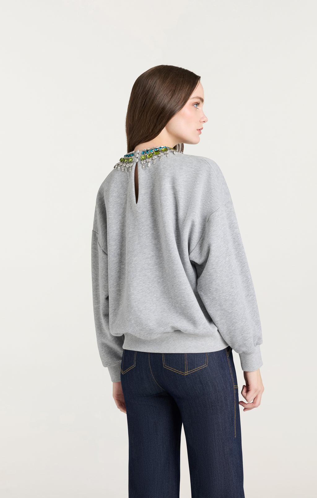Stacked Necklace Brandy Pullover