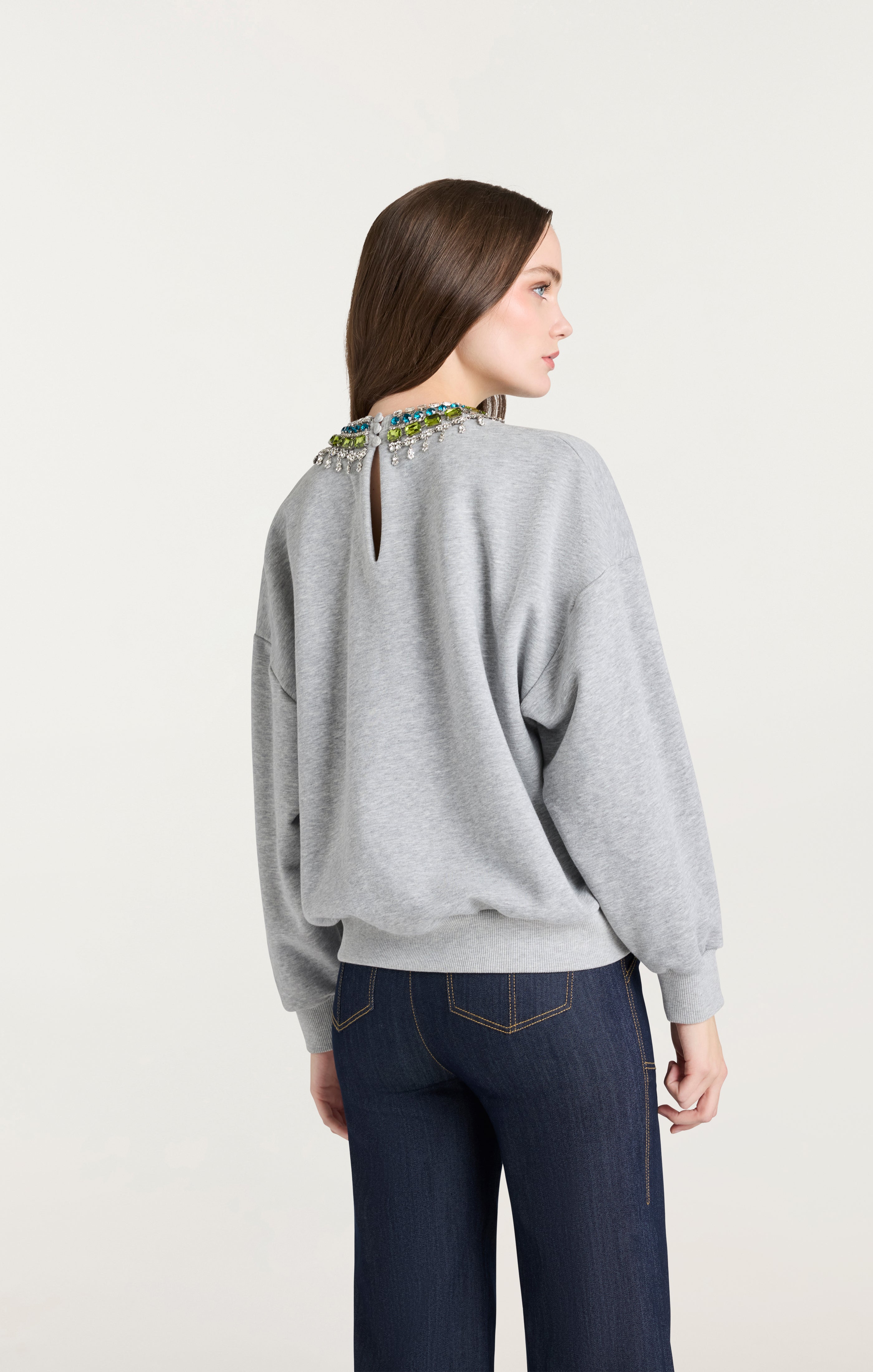 Stacked Necklace Brandy Pullover