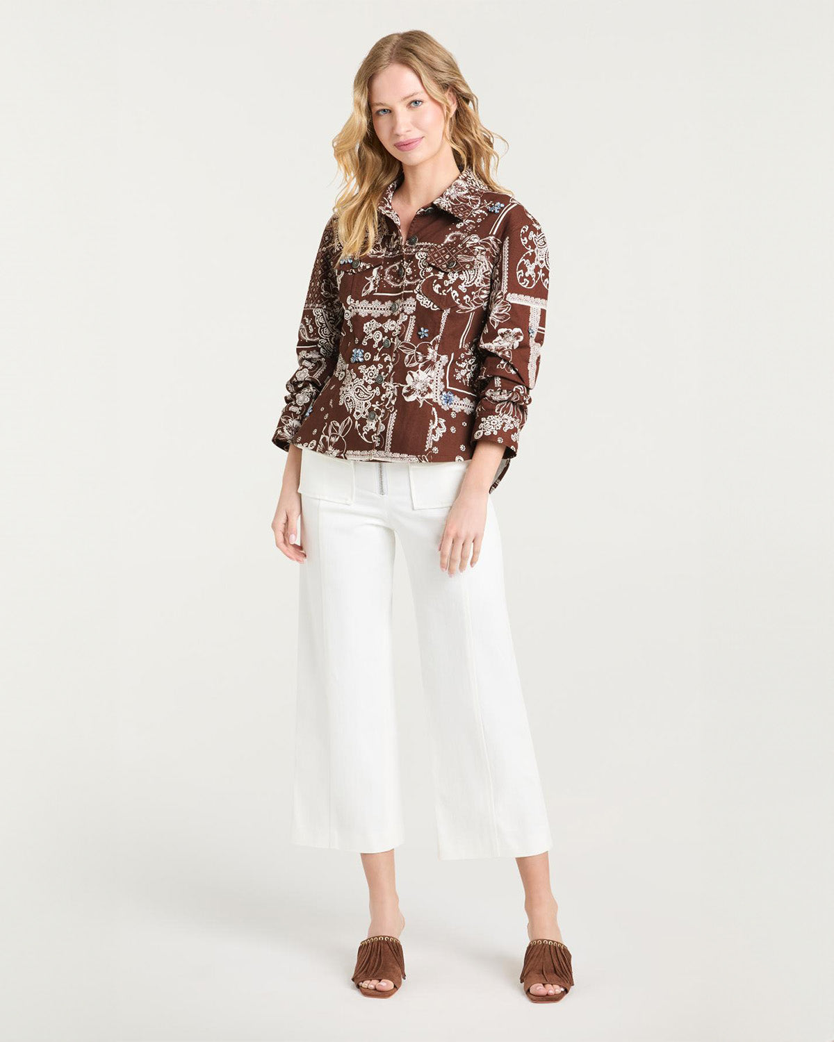 Sabrina Fringe Mule