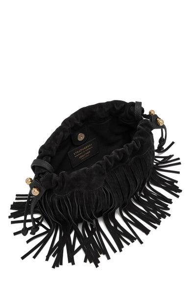 Strathberry Charlotte Drawstring Suede