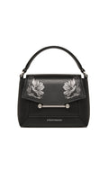Strathberry Mosaic Nano Polished Leather Print