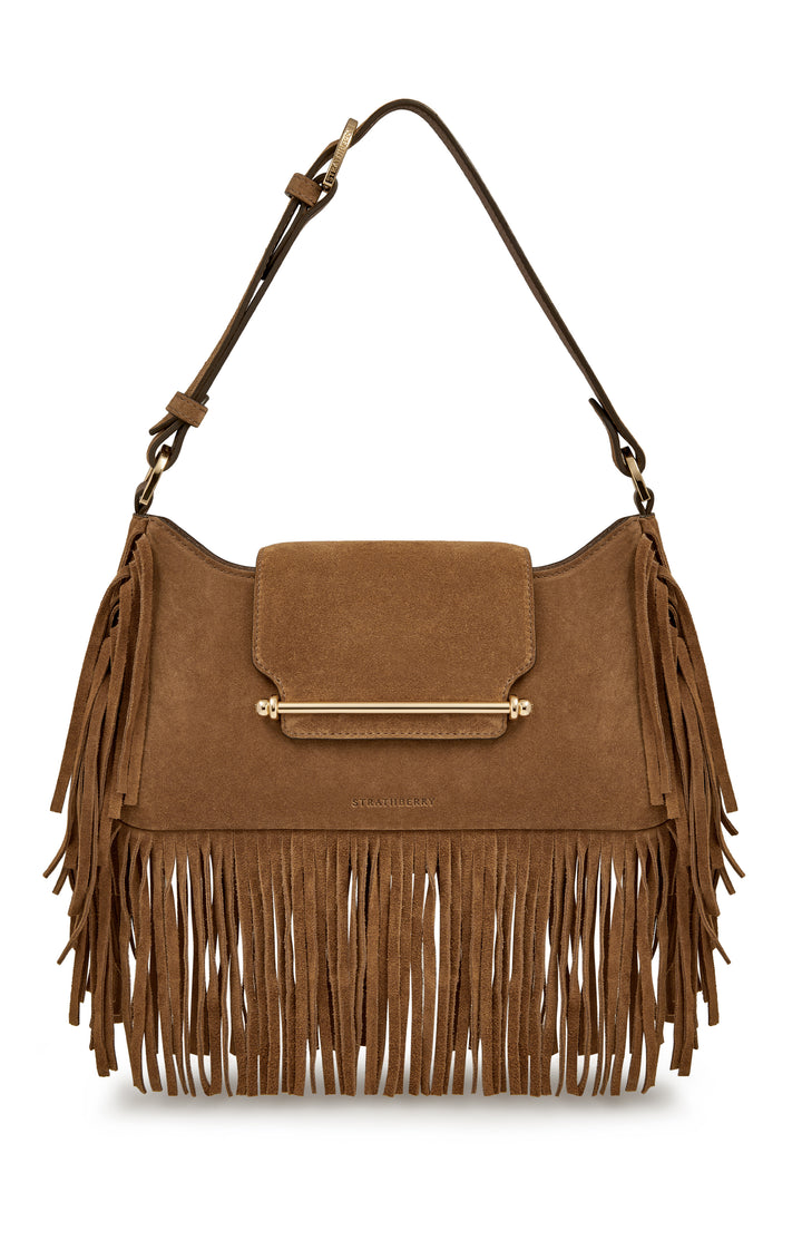 Strathberry Multrees Omni Zipped Suede – Cinq à Sept