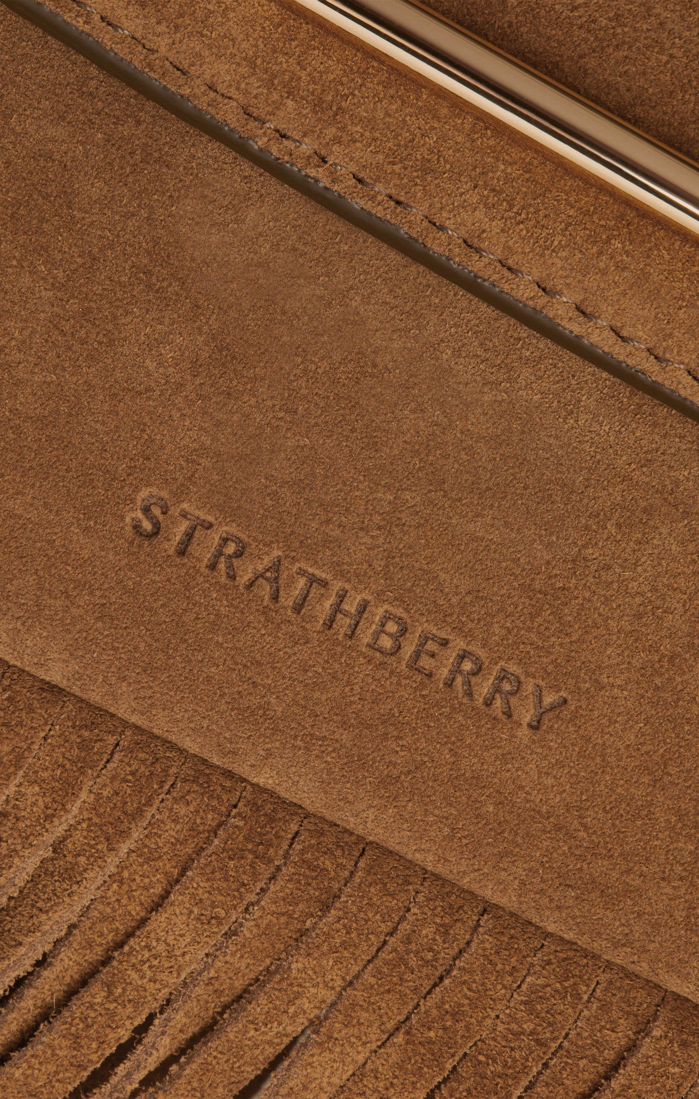 Strathberry Multrees Omni Zipped Suede