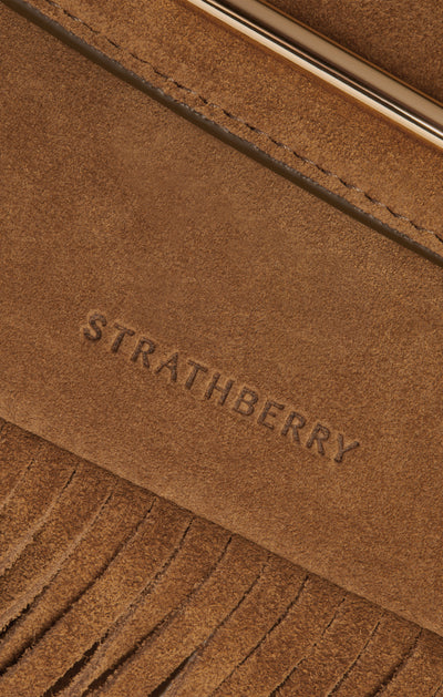 Strathberry Multrees Omni Zipped Suede