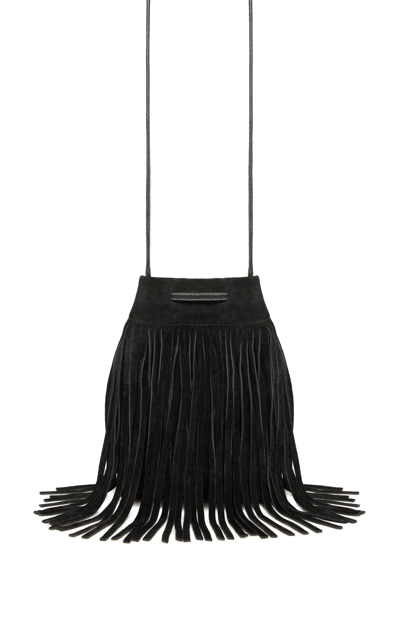 Strathberry Osette Midi Suede Pouch