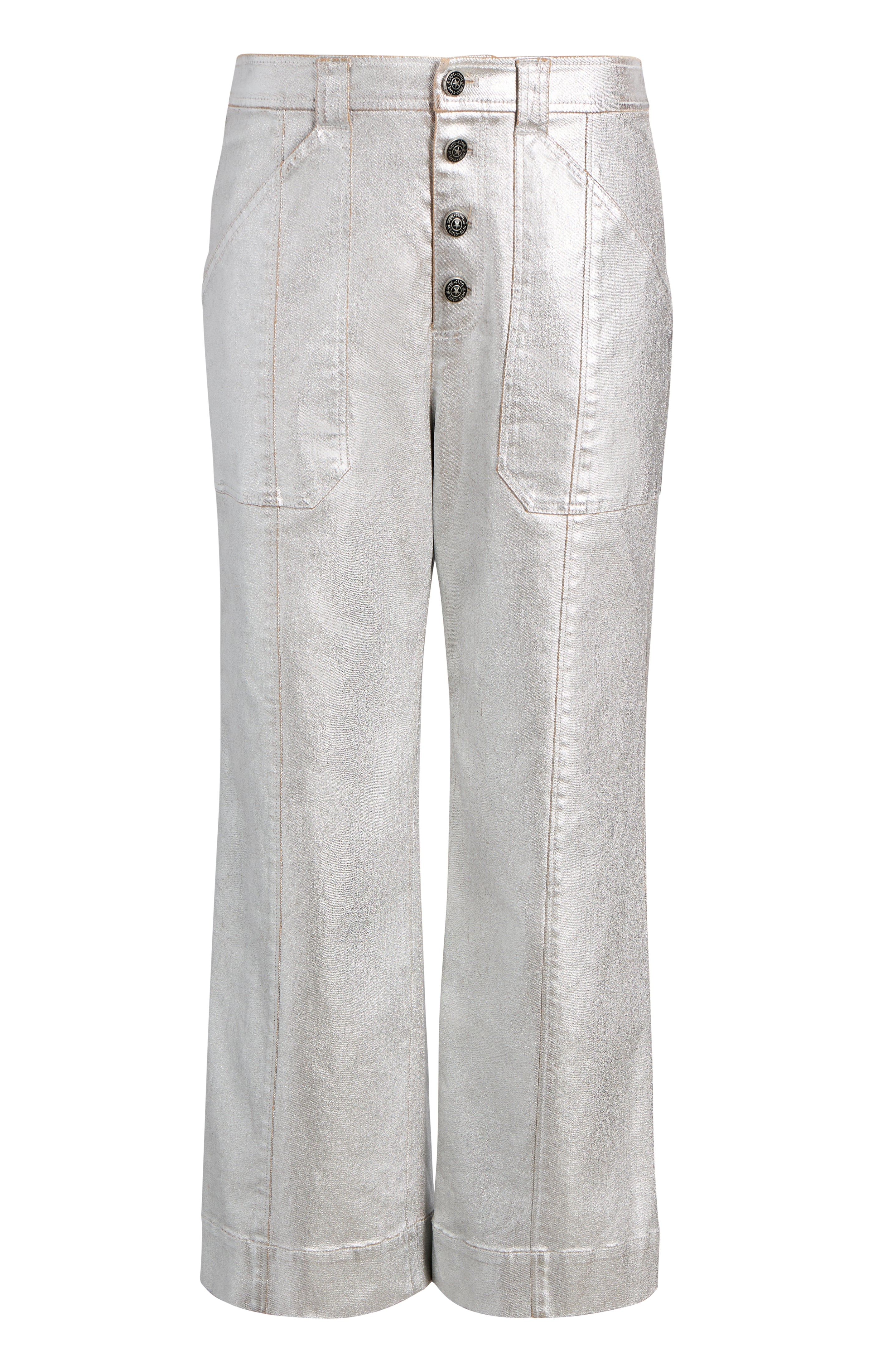 Textured Foil Benji Jeans