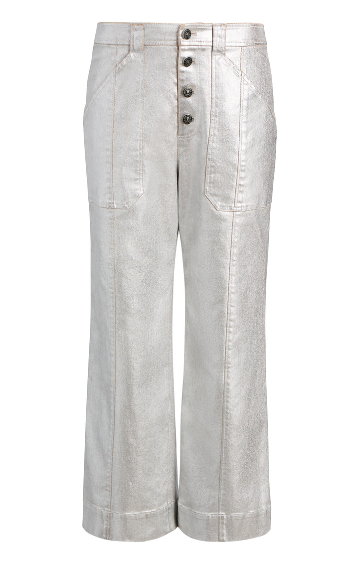 Textured Foil Benji Pant – Cinq à Sept