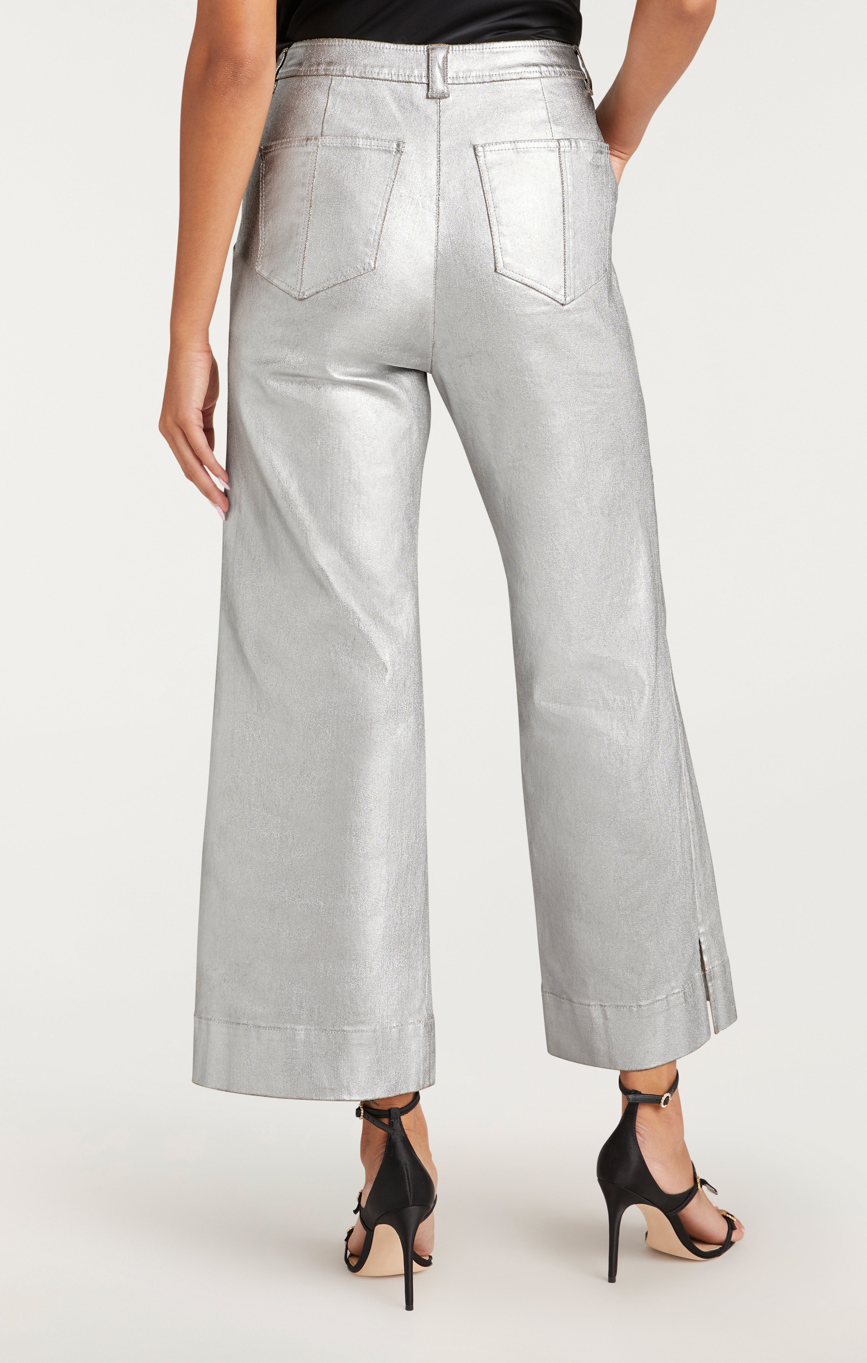 Textured Foil Benji Jeans