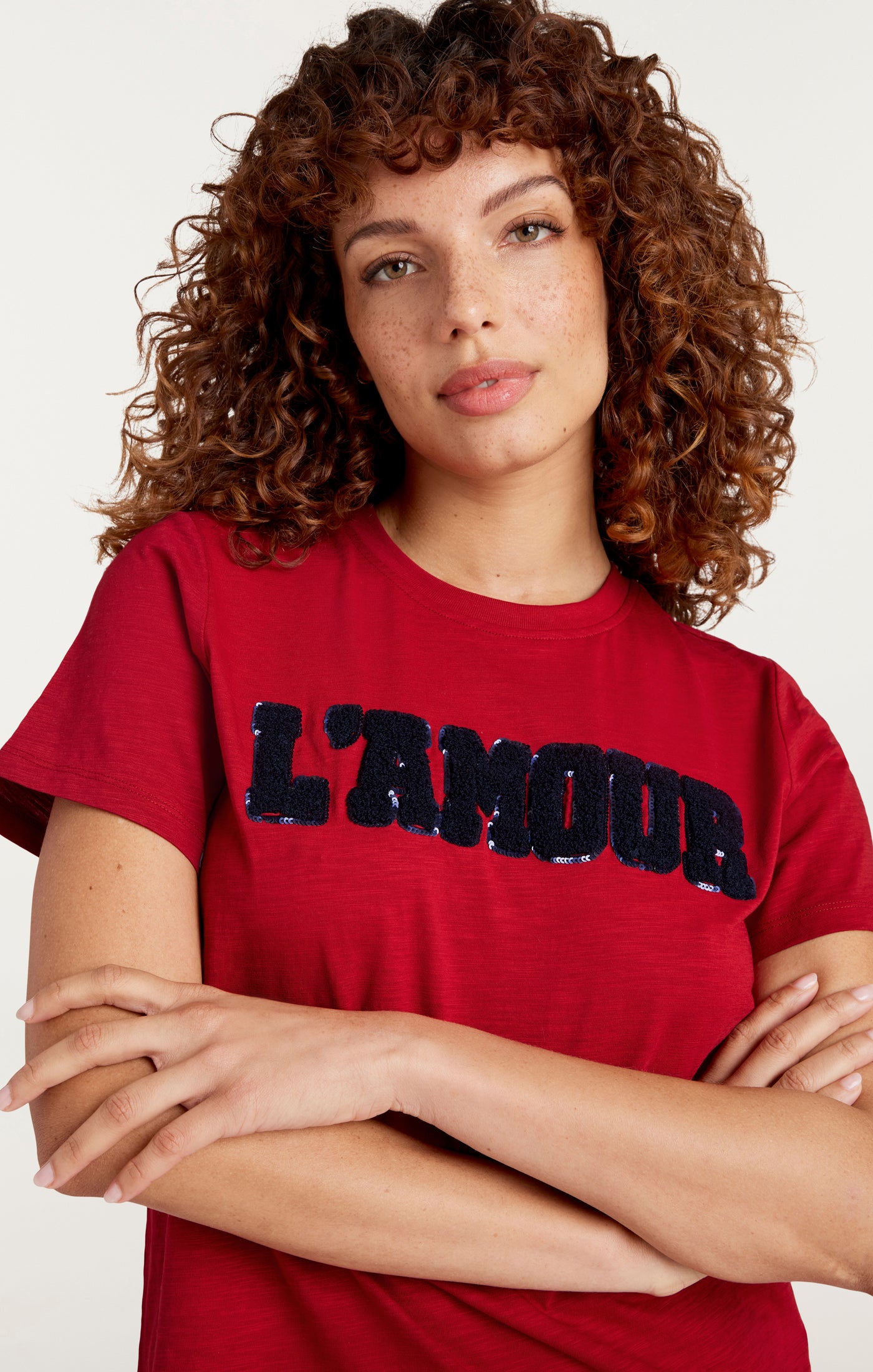 Toweled L'amour Shrunken Tee