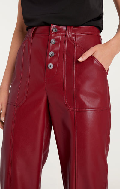 Vegan Leather Benji Pant