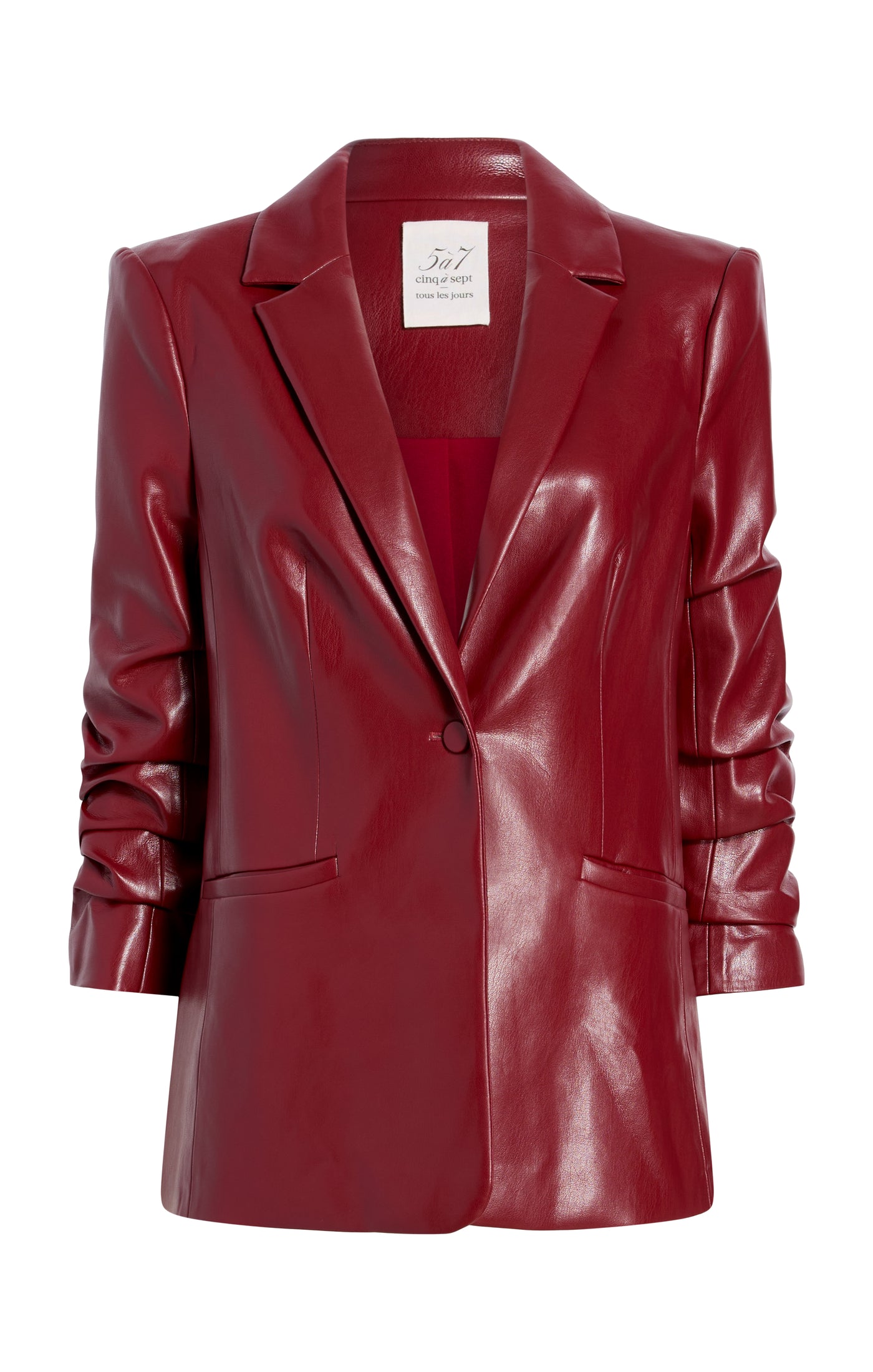 Vegan Leather Kylie Blazer