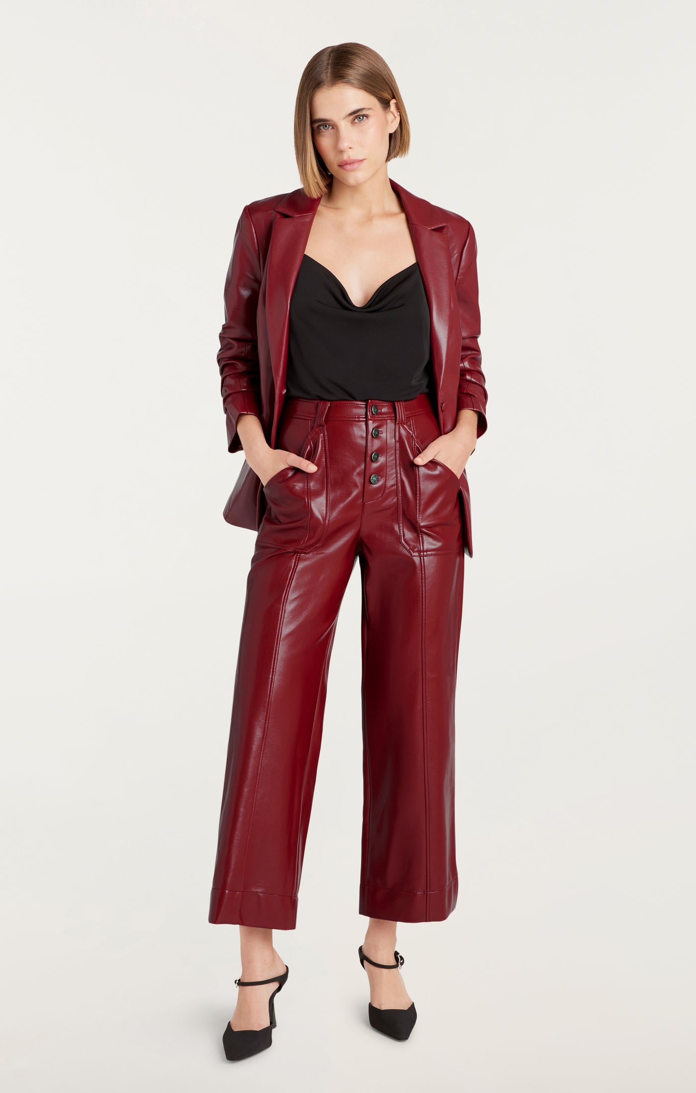 Vegan Leather Benji Pant