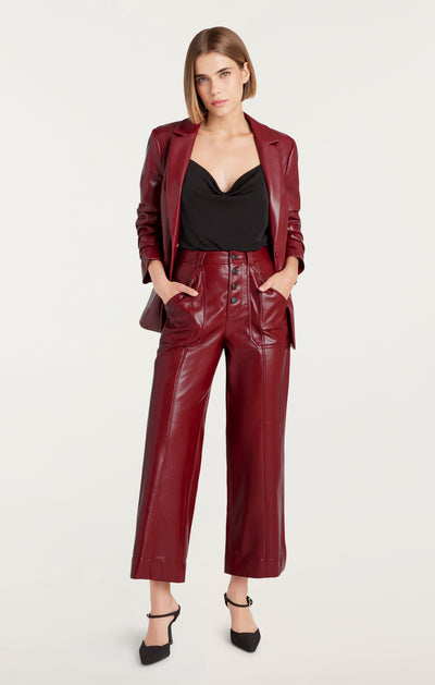 Vegan Leather Benji Pant