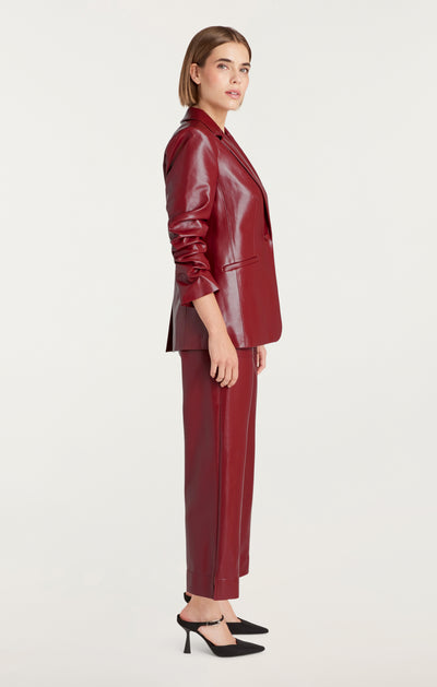 Vegan Leather Kylie Blazer