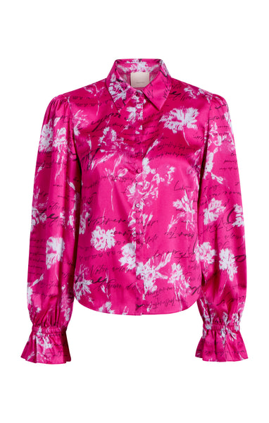 Warm Carnation Long Sleeve Fiona Top – Cinq à Sept