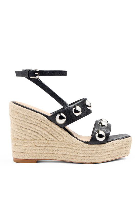 Georgia Studded Wedge Espadrille