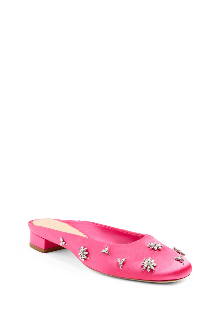Callie Satin Mule – Cinq à Sept