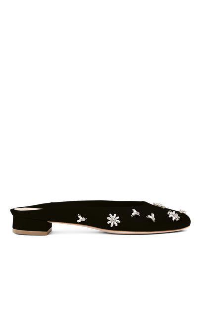 Callie Satin Mule