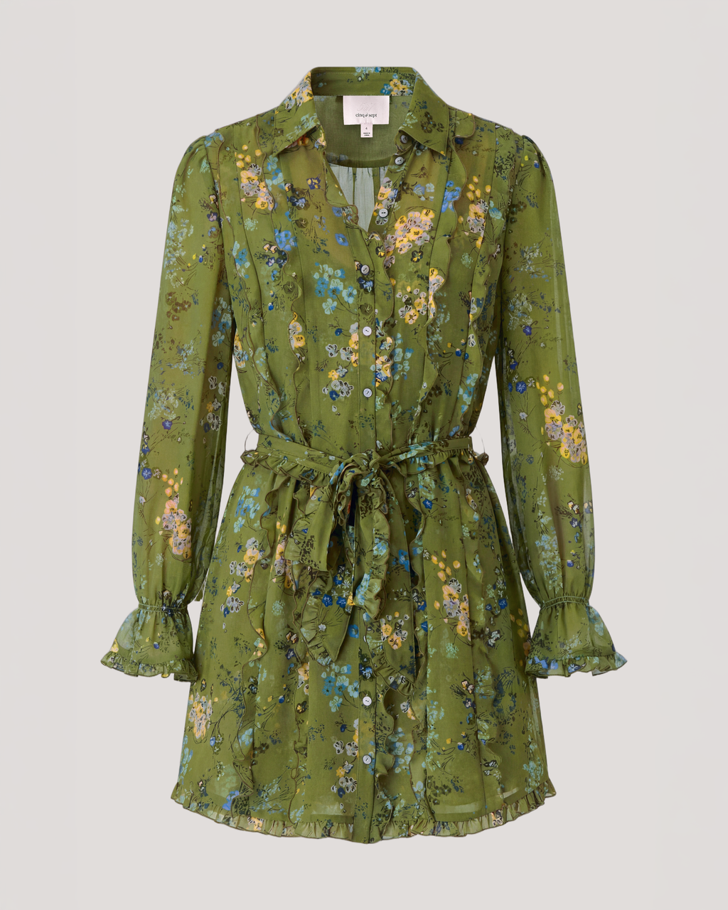 Windswept Floral Estelle Dress