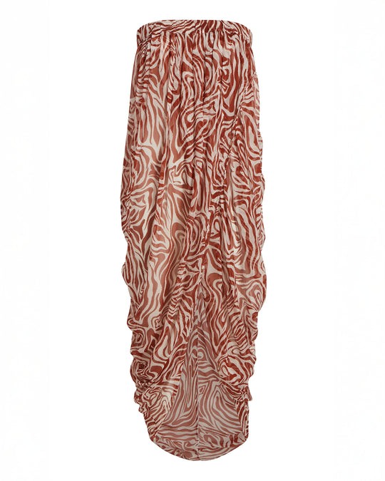 Woodblock Zebra Libbie Coverup