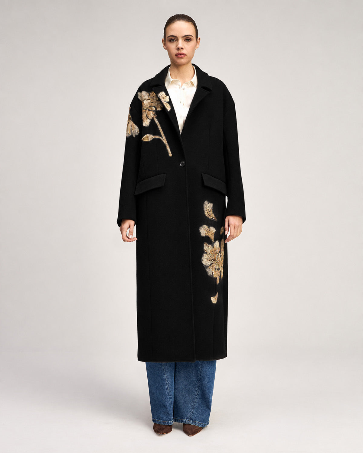 Gilded Peony Lilienne Coat