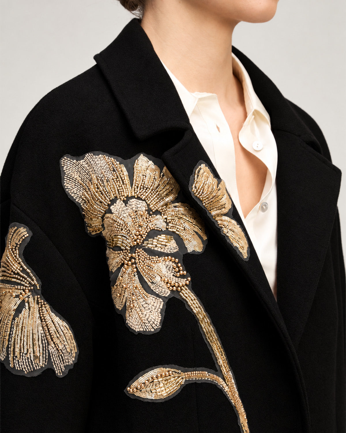 Gilded Peony Lilienne Coat