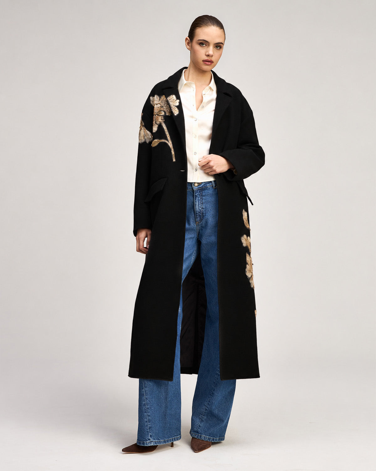Gilded Peony Lilienne Coat