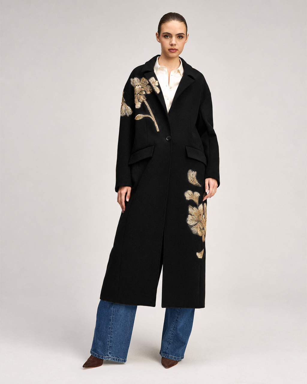Gilded Peony Lilienne Coat