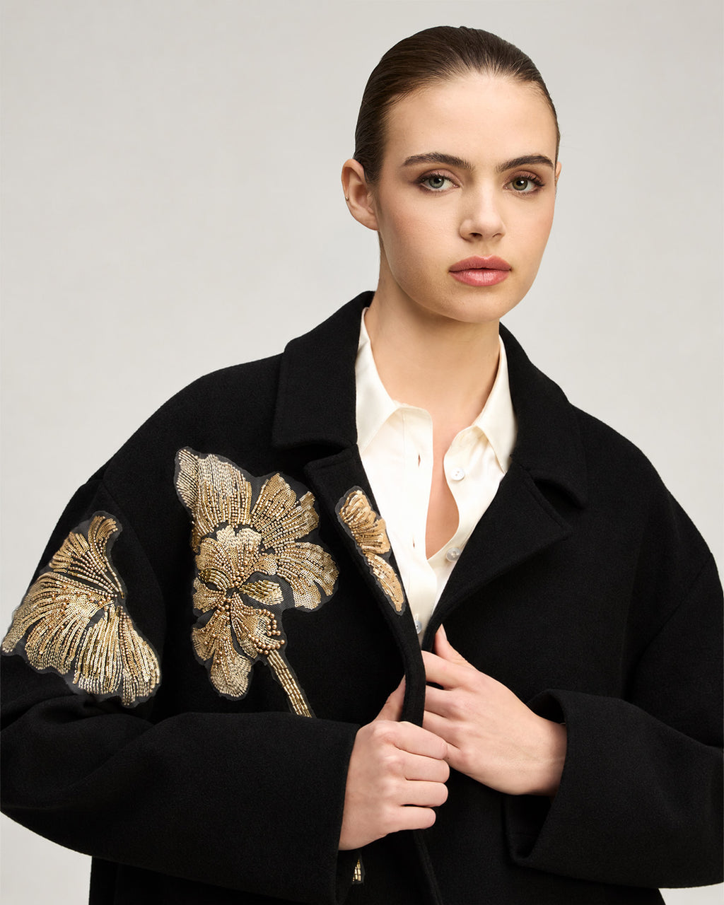 Gilded Peony Lilienne Coat