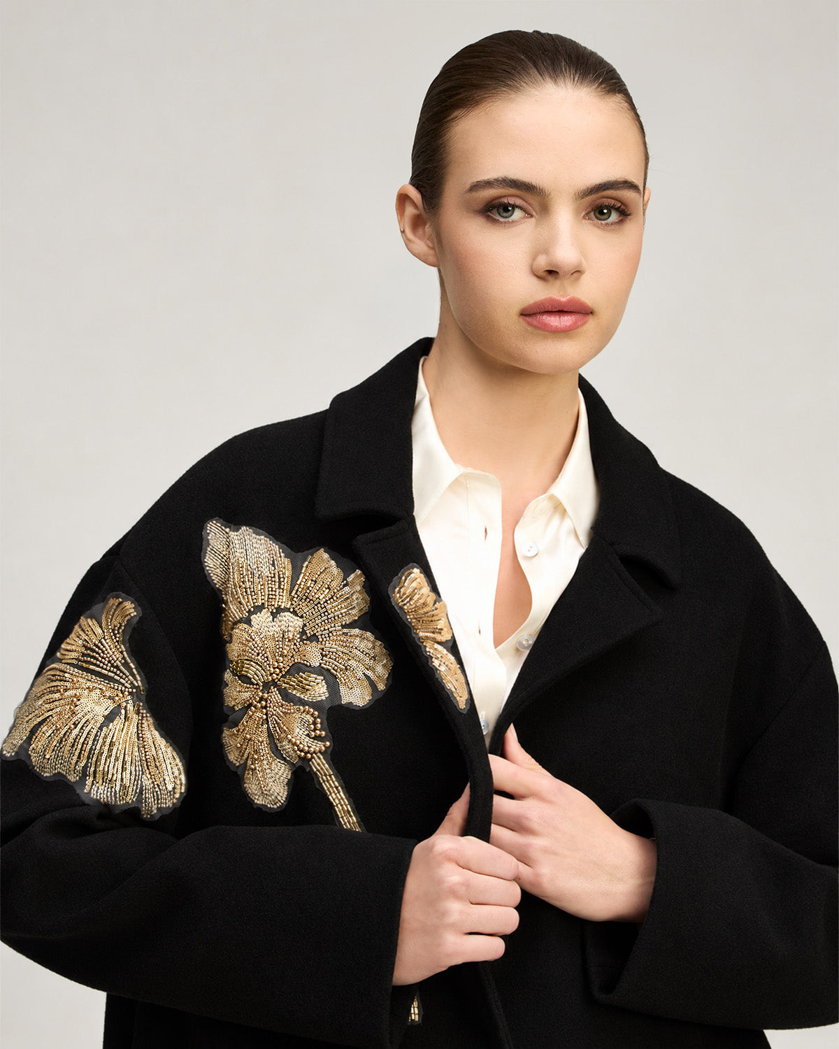 Gilded Peony Lilienne Coat