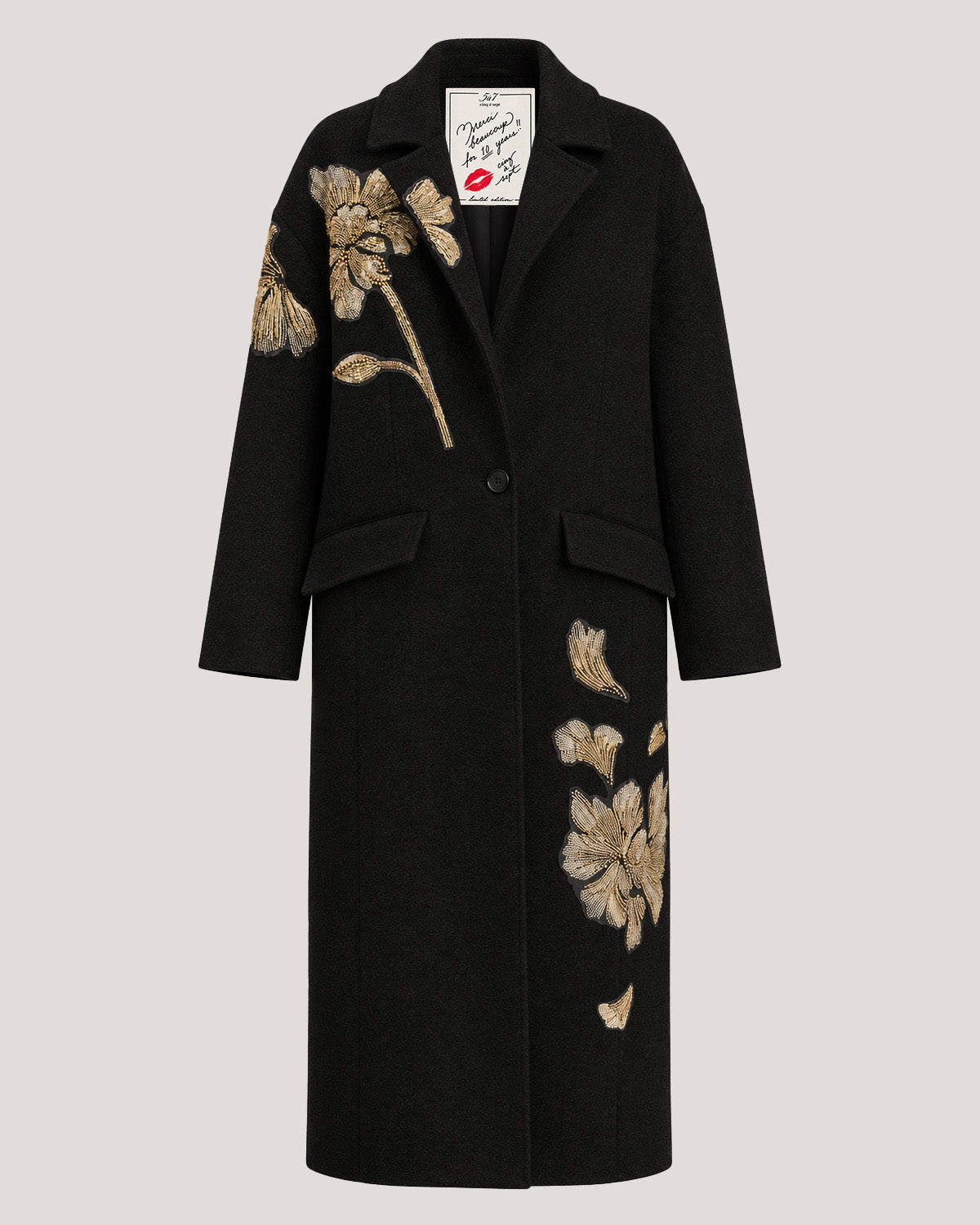 Gilded Peony Lilienne Coat