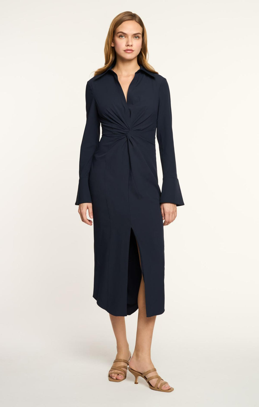 Cinq Sept McKenna Midi Dress - Navy - 4 Cinq Sept McKenna Midi Dress - Navy - 4