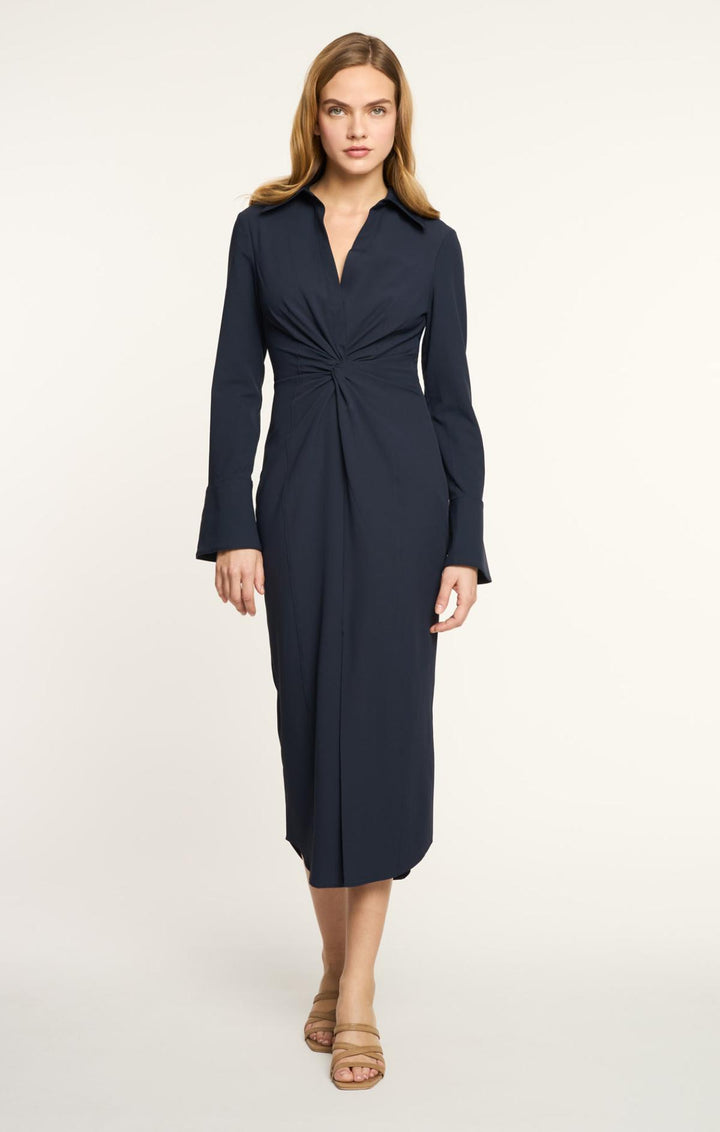Cinq Sept Mckenna Midi Dress - Navy - 4 Cinq Sept Mckenna Midi Dress - Navy - 4
