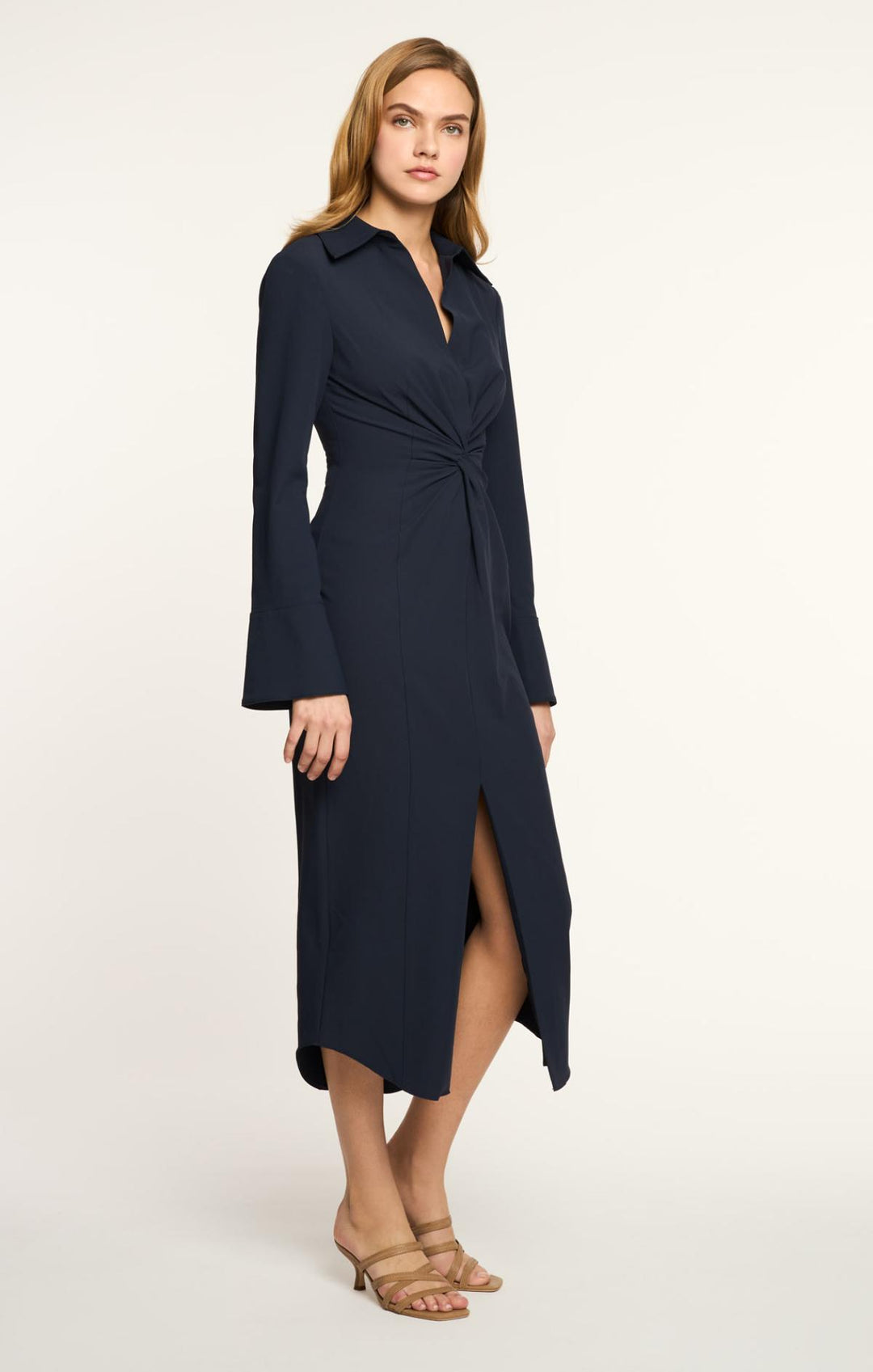 Cinq Sept Mckenna Midi Dress - Navy - 4 Cinq Sept Mckenna Midi Dress - Navy - 4